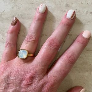 Coach Gold Plated Size 8 Ring